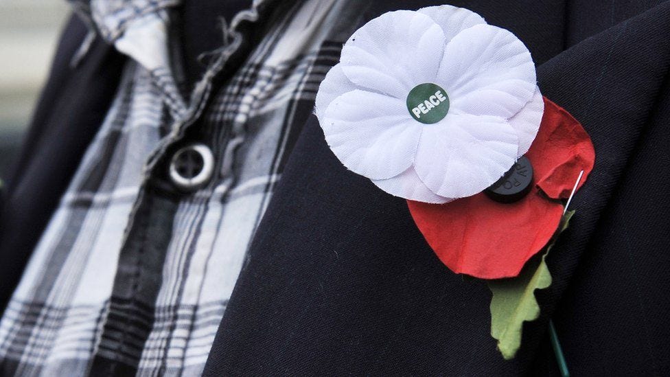 White poppy: How is it different from the red remembrance symbol? - BBC ...