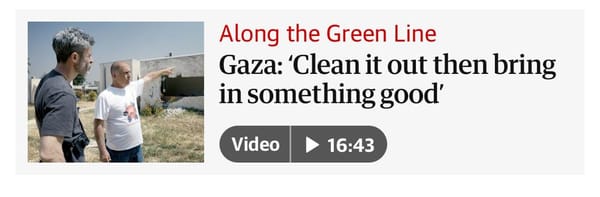 Podcasts, videos, books and articles of the week 148 - Gaza And Gators Edition